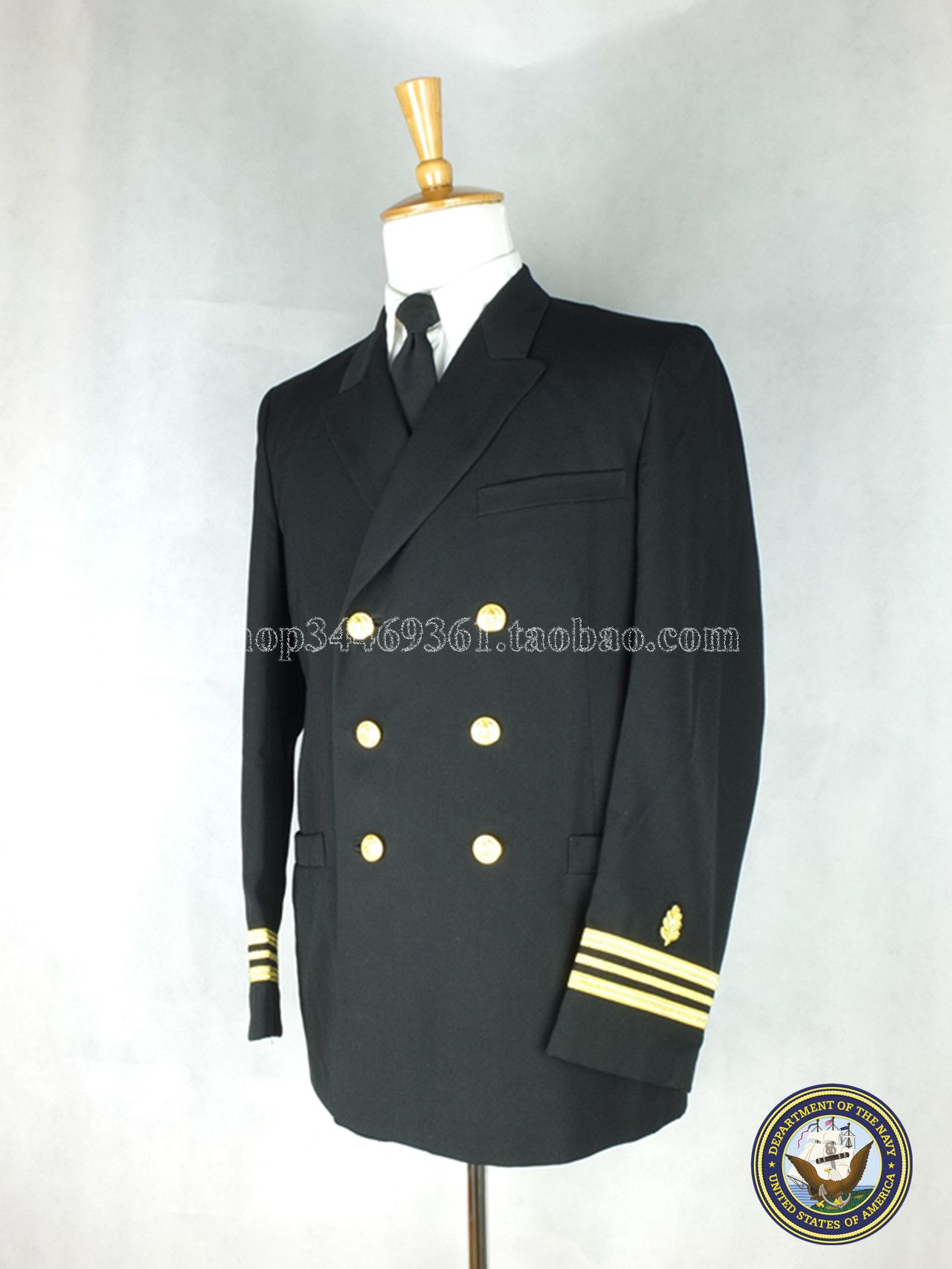 US NAVY US Sea JUN non-combat officer Warrant Officer (Staff CWO) Blacksey Changfu SDB