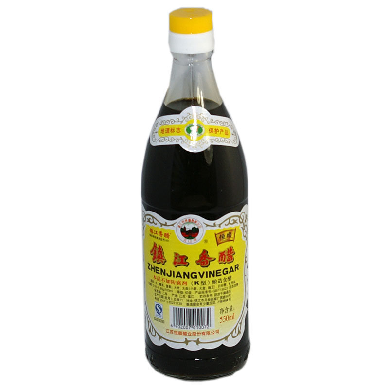 【天猫超市】恒顺 金山牌镇江香醋 K型香醋 550ml 镇江特产