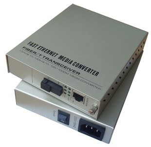 10 100 1000m single-mode single-fiber optic transceiver (20km pair)