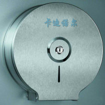 Stainless steel roll toilet paper holder big roll paper holder big roll paper box tape anti-theft lock