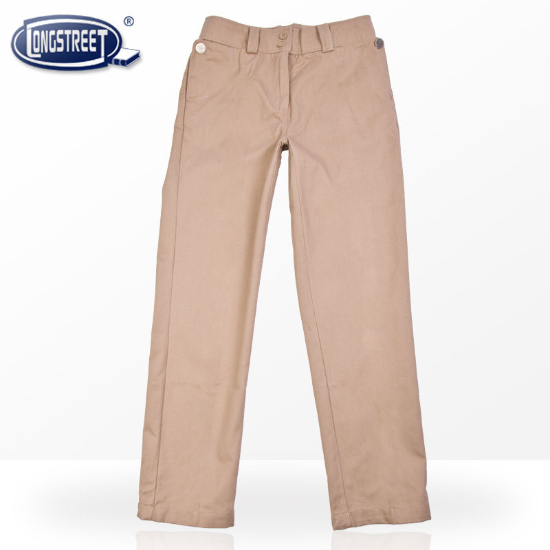 Lan Shi British College girls decorative pocket trousers (yarn card) K-8101-B1 Student wear