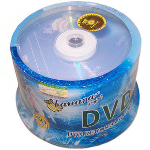Special Price Banana DVD-R+R Burning Disc 16X Blank Disc 50 Tablets 4.7G Burning Disc Wholesale