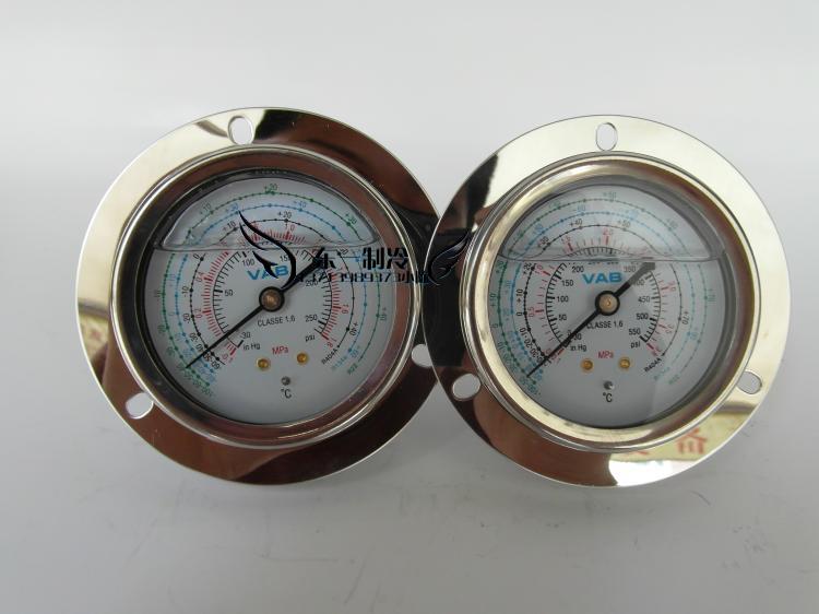 VAB Oil Table Pressure Meter 0 1-3 8MPa compressor group high-pressure low-pressure pressure oil table axial oil table