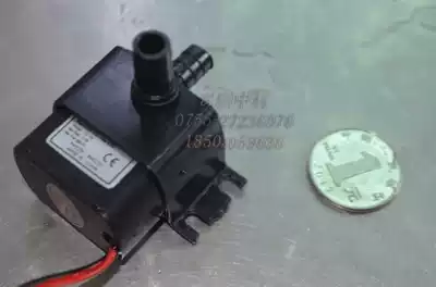 12V small water pump DC water pump Miniature submersible pump head 3 meters water-cooled pump Miniature craft gift decoration water pump