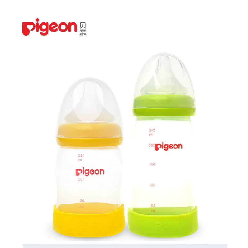 贝亲 宽口径PP奶瓶 160ml 240ml AA78/AA79/AA80/AA81/AA95/AA96