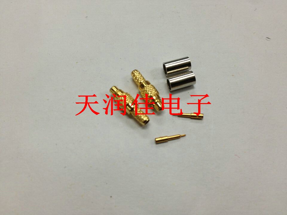 RF coaxial connector MMCX-C-J3 MMCX-C-J1 5 male head directly connected to RG316 174 line, etc.
