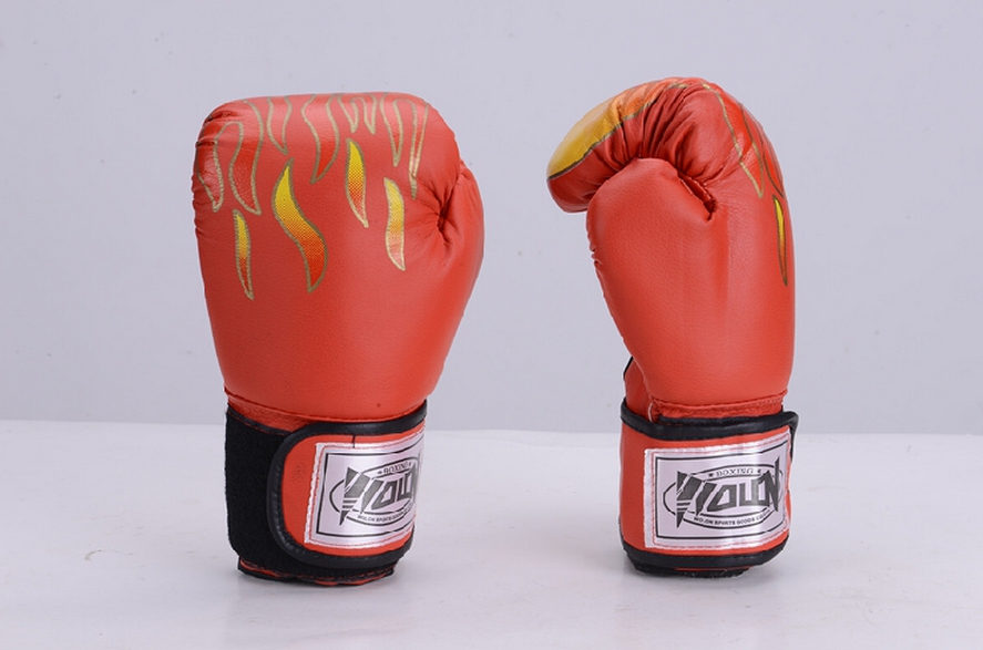 Adult Boxing Flame Gloves Loose to blow up the glove to hit the sandbag sandbag Gou Anti-kick boxing gloves.