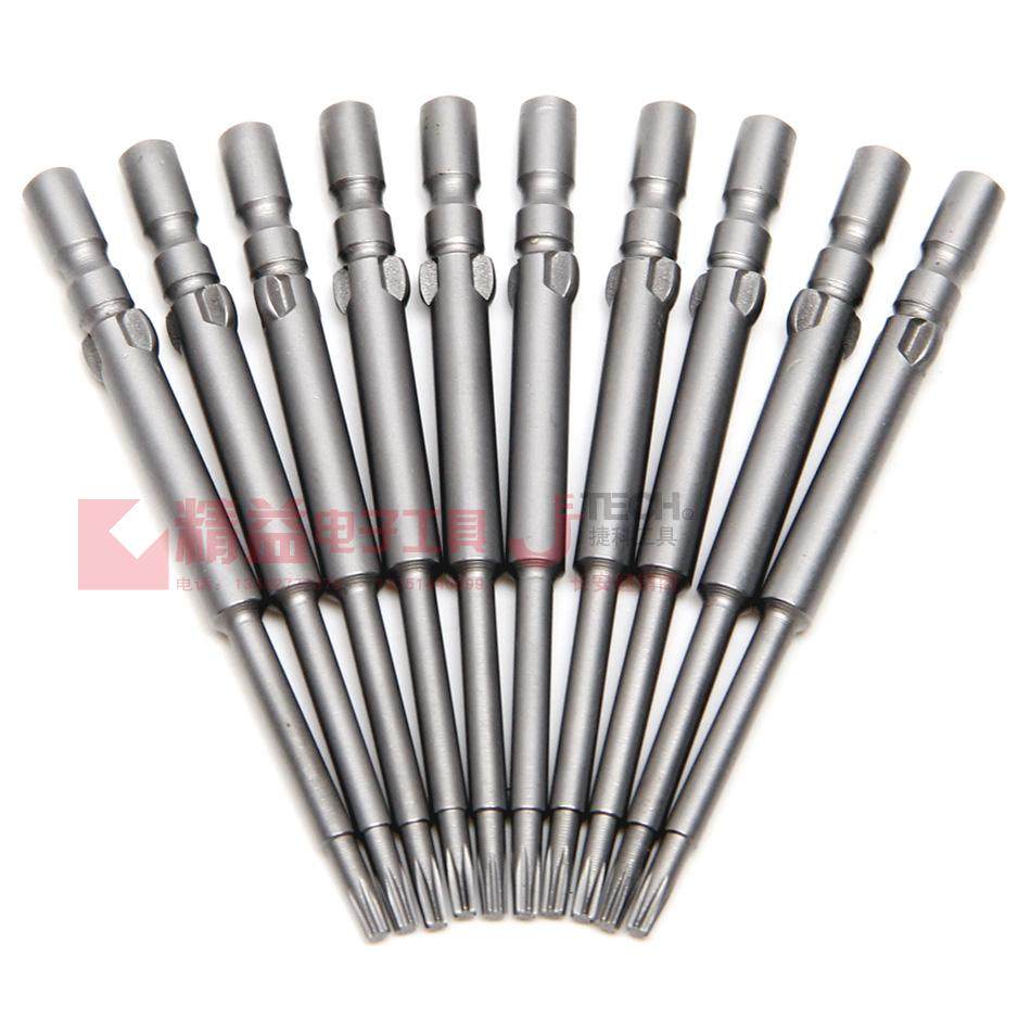 4 * 60 *T6 plum blossom head electric screwdriver head s2 alloy steel electric screwdriver tip electric screwdriver tip 6mm plum electric screwdriver head