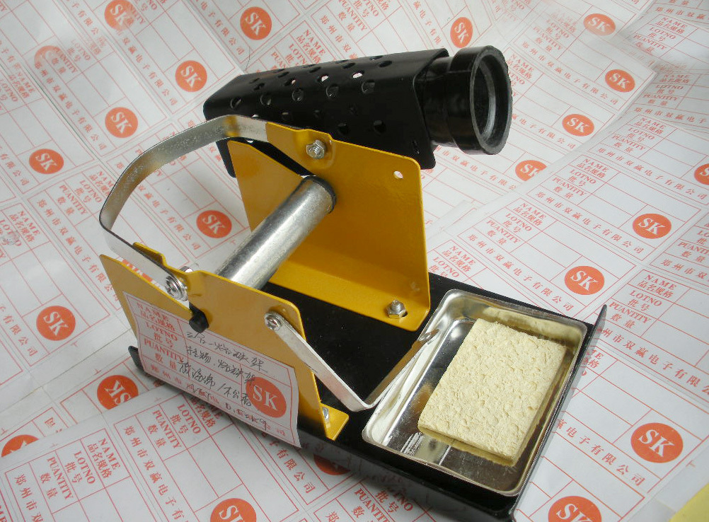 Three-in-one multifunctional soldering iron stand (hung tin hanging soldering iron high temperature resistant sponge or rosin) 0 53KG