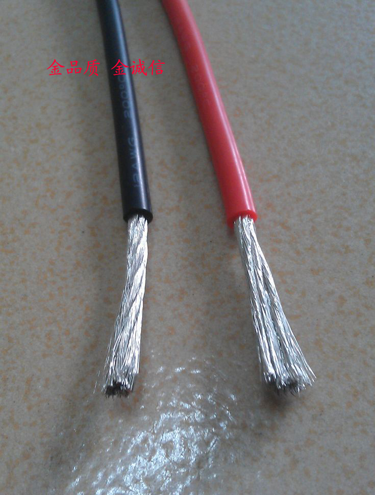 Extra soft silicone wire special wire for aircraft model high temperature resistant wire 8 10 12 14 16 18 20 22 24AWG