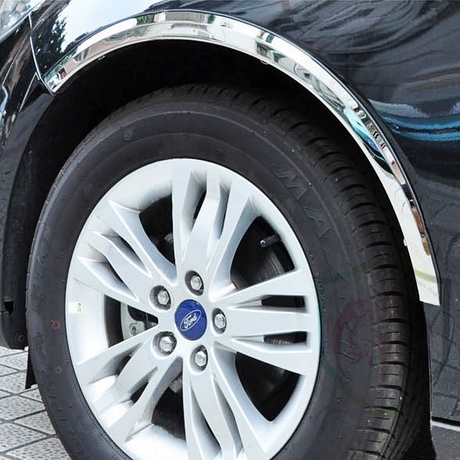 Suitable for 05-15 classic Fox wheel eyebrows 12 new Fox modified stainless steel wheel eyebrow bright strips