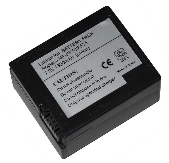 Camera battery NP-FF70 NP-FF71 battery factory wholesale