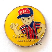 KFC themed collection pin KFC badge PINS commemorative medal lapel CHAMPS CHALLENCE