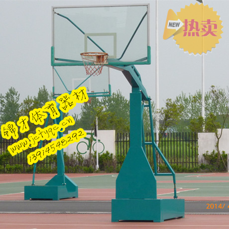 Manufacturer's Special Sale of National Standard Adult-Grade Hydraulic Simulation Mobile Basketball Stands, Outdoor Competition Standard Mobile Basketball Stands