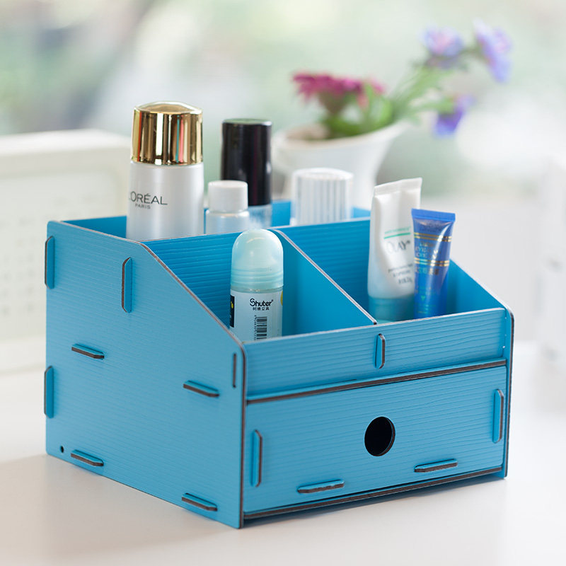 Shude stationery storage box desktop finishing storage box multifunctional desktop storage box jewelry box