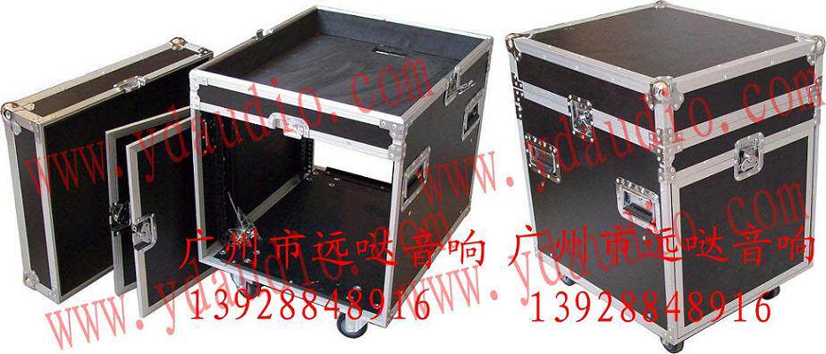 8U Economy Type Three Door Air Box Combo Box Mixer box power amplifier enclosure sound cabinet
