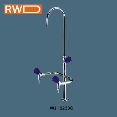WJH0233C Triple faucet (copper plating)Laboratory triple faucet
