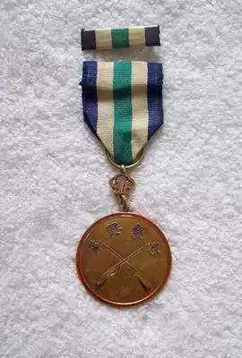 Kexin boutique: Printing and casting bureau 1 class shooting medal 676 commemorative medal badge badge badge