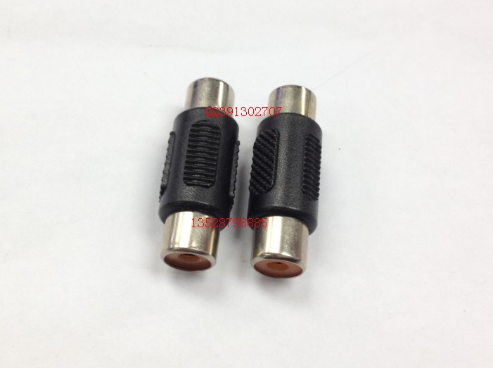 RCA mother head transfer RCA female head AV extension to joint transmission line extension plug lotus female transfer mother joint