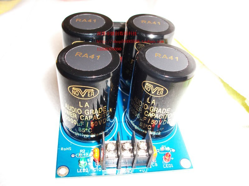 Novartis 50V 10000uF Fever Capacitor Power Filter Panel 3886