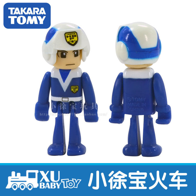 TOMY TOME PLARAIL train world scene villain blue blue-collar mobile police member 09