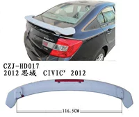 12-14 Honda Civic đuôi Chín thế hệ Civic có đuôi nhẹ Vật liệu ABS cố định cánh mới đuôi cá xe hơi