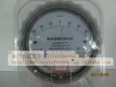 plusmn 60PA positive and negative 60PA pointer differential pressure gauge Dust removal differential pressure gauge micro differential pressure gauge TE2000