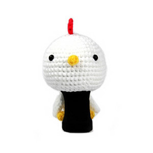 AMIMONO_Cute Chick Golf No. 1 Wood Sleeve Head Cover (A202-A)