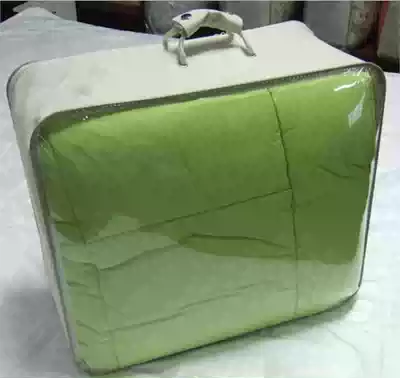 Printed quilt packaging bag pvc transparent bag plastic bag steel wire bag home textile packaging mat packaging bag