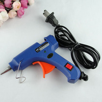 DIY hair accessories high-quality ceramic core high temperature hot soluble glue gun with switch indicator light glue gun