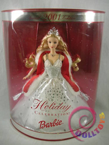 (Barbie dolls USA buy back) Spot 2001 Happy Holidays Holiday