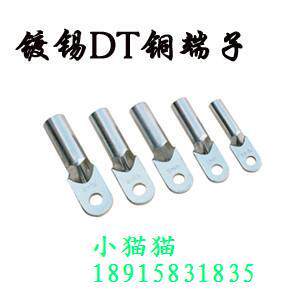 Manufacturer direct selling tinned copper wiring terminal wire nose tinned copper terminals copper wiring terminals DT150mm squared