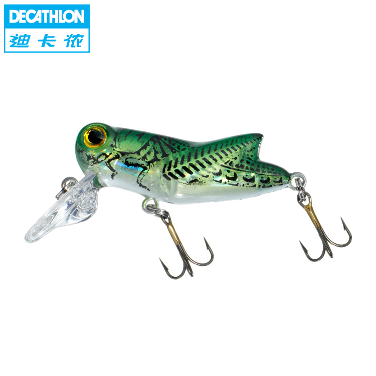 迪卡侬 路亚饵 40mm/3克 入水深度1.5米 蚂蚱硬饵 鱼饵CAPERLAN