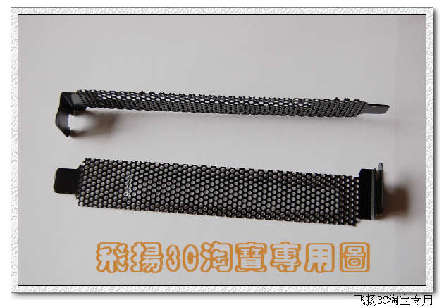 Full height PCI bezel punch hole mesh PCI bezel PCI block board damper heat dissipation ventilation network