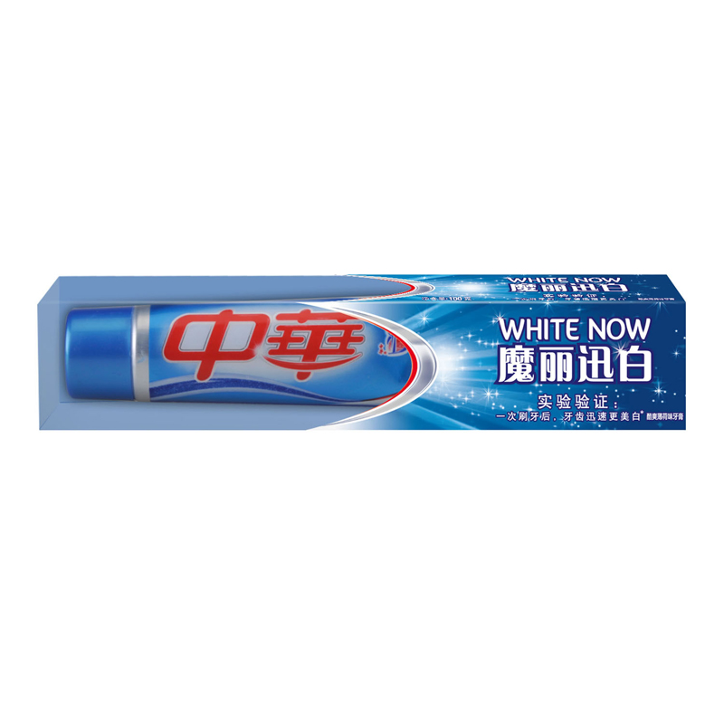 【天猫超市】中华魔丽迅白冰川酷爽味100g清新口气祛异味防出血
