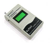 Intercom frequency meter) GY560 handheld frequency meter★50MHZ-2 4GHz measured frequency GY-560 pin lv yi