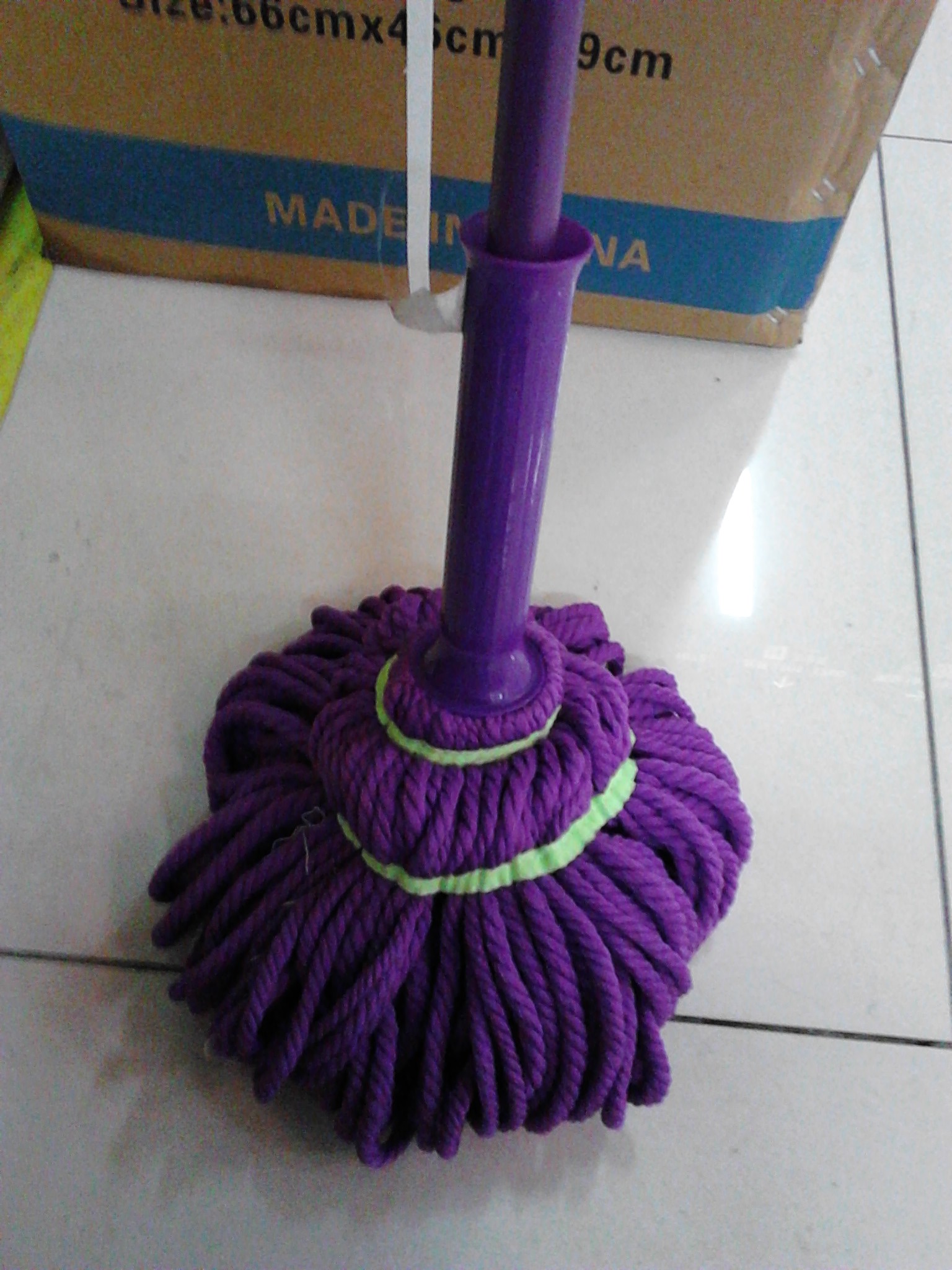 Musclock mop without hand wringing water magical magic mop spin sloppy mop Family good helper