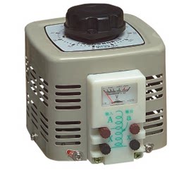 Shanghai One - Force Regulator TDGC 2 - 1KVA 0 - 250V 0 - 300V continuously adjustable copper coil
