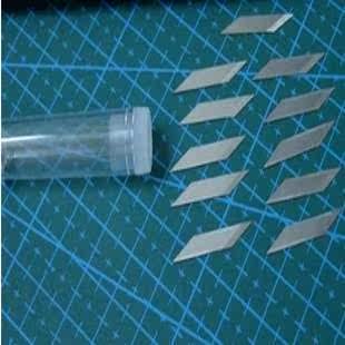 Small black Jiuyang penknife replacement blade model-specific penknife blade 30 degree angle blade 12 pieces barrel