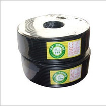 Monitoring line physical store engineering special 75-3 oxygen-free pure copper conductor copper-coated aluminium shielding mesh