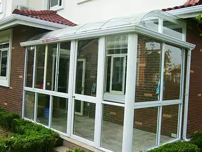 Greenhouse greenhouse terrace greenhouse making glass room broken bridge aluminum greenhouse sealing Terrace