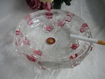 124902 6 inch original German imported Crystal small plum refined ashtray