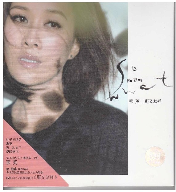 【正版现货】那英《那又怎样》 2011专辑 CD+内附写真歌词本