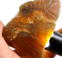 444 grams of authentic Bahrain stone national stone Fuhuang stone chicken blood stone frozen stone colored stone