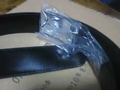 Leather belt perforated belt classic simple trousers belt eye belt with hair plate buckle New