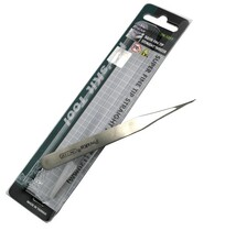 Baogong PROSKIT 1PK-125T imported stainless steel antimagnetic thin tip tweezers pointed (120mm)