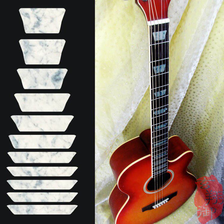 Positioning Guitar Accessories Guitar Fingerboard Stickers Guitar Decals Pickup Guitar Tutorial Learning Guitar Decoration On Stage