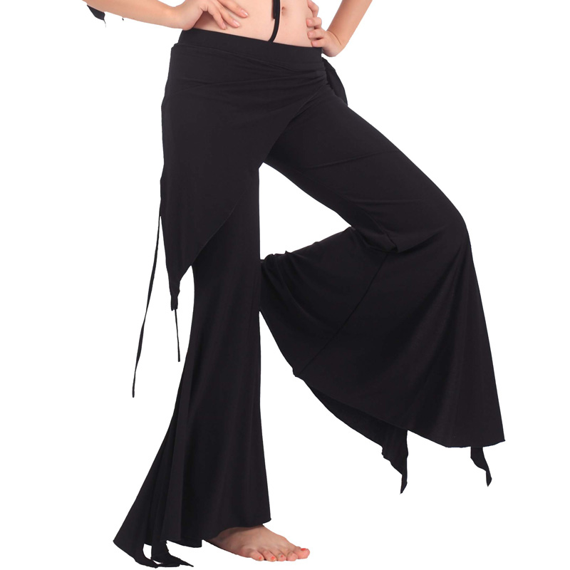 Square dance Jiayu belly dance costume Dance pants practice suit waist skirt tribal pants K01