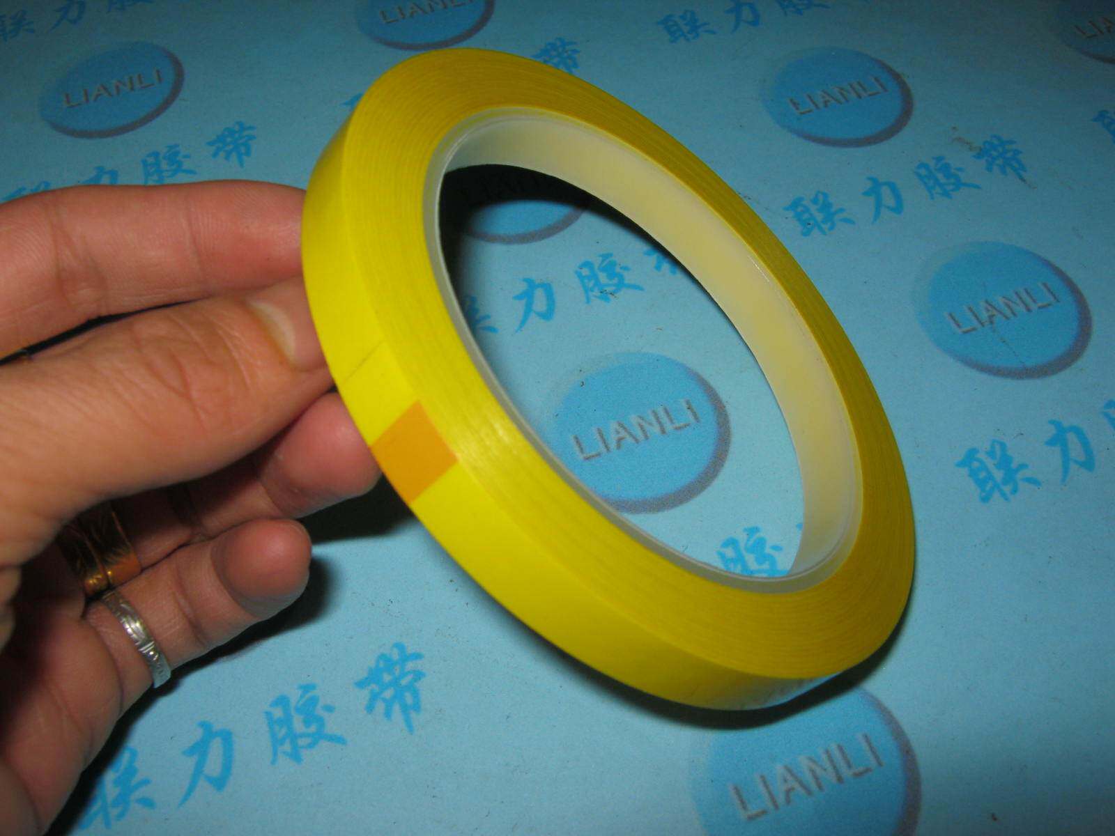 Factory direct sales Dark yellow Mara tape Transformer tape 1CM*66M (specifications can be arbitrary)