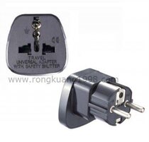 WDS-9 Schuko Conversion socket German French plug Indonesian plug European converter Indian plug